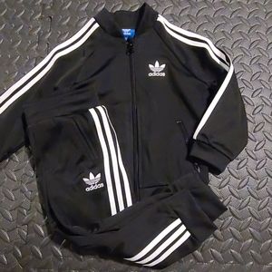 Adidas toddler tracksuit SST matching set